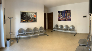 Studio oculistico - sala di attesa